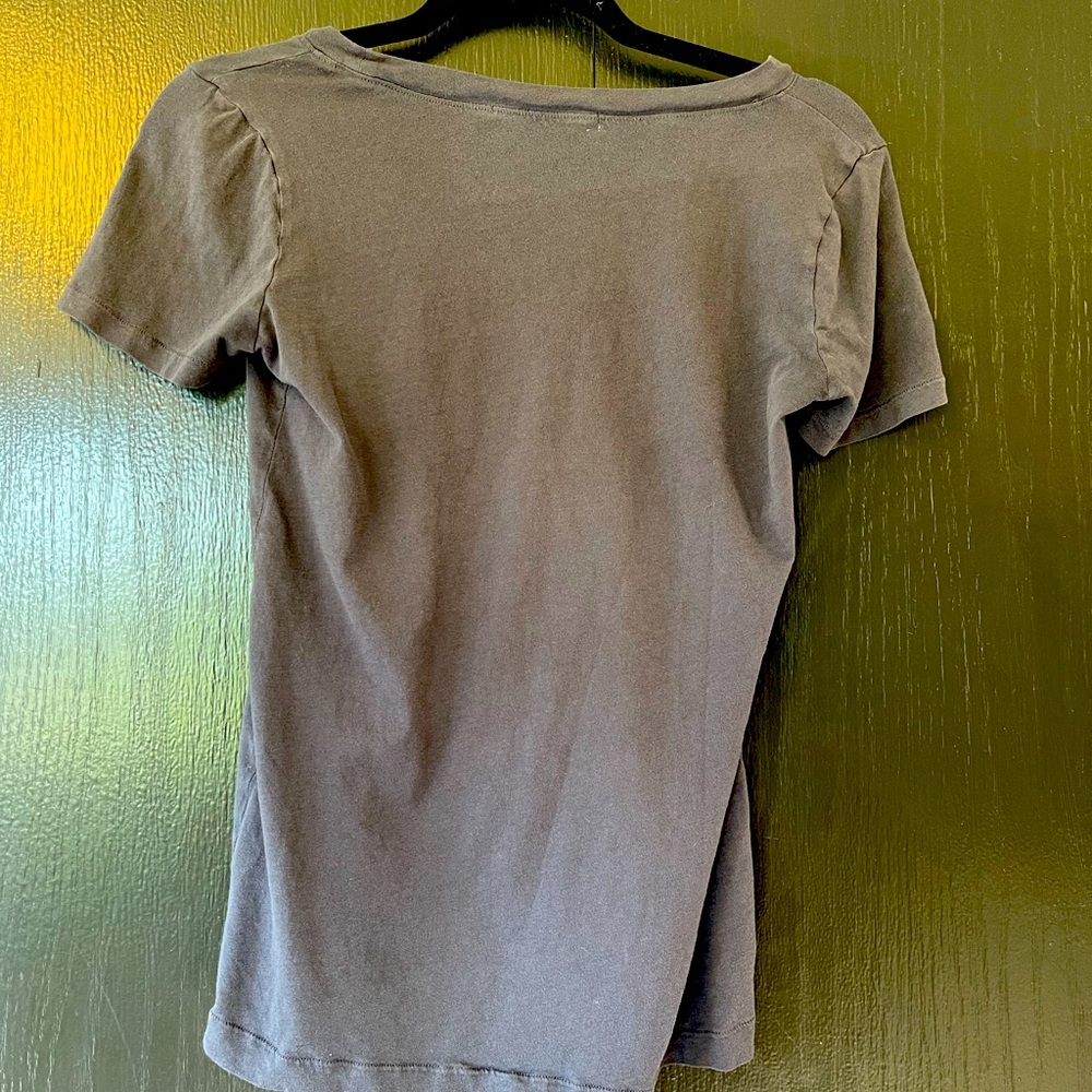 Navy blue beaded tee